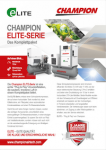 Broschüre Champion Elite-Serie