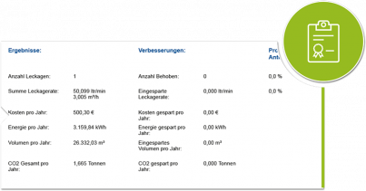 Reporterstellung gemäss DIN 50001