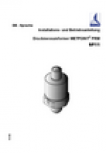 Betriebsanleitung METPOINT PRM SP11
