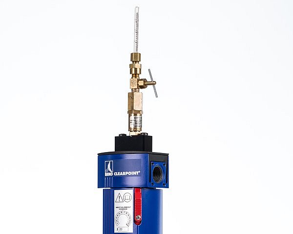 Ein besonderes Merkmal des CLEARPOINT V ist der integrierte Ölprüfindikator. 