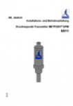 Betriebsanleitung METPOINT DPM SD11