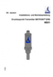Betriebsanleitung METPOINT DPM SD21