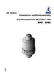 Betriebsanleitung METPOINT PRM SP61/62